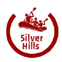 Silver Hills logo in red